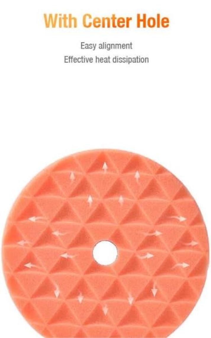Shine Mate Turuncu Tek Adım Süngeri 130mm