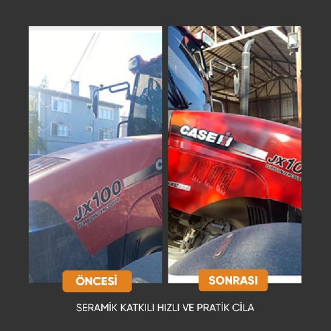 Smx Susuz Motor Temizleme Seramik Katkılı Cila Demir Tozu Jant Temizleyici Set