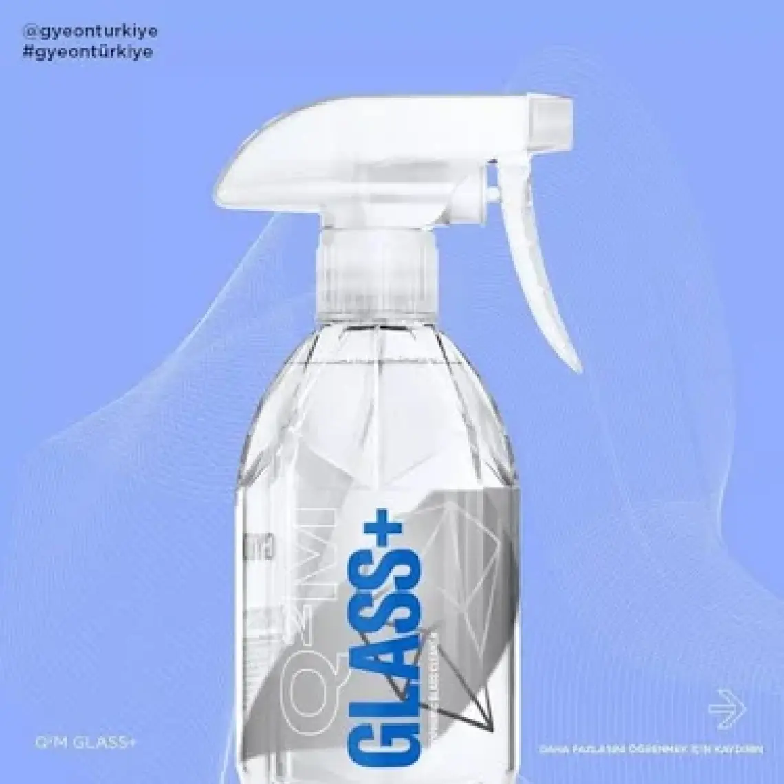 Gyeon Q²m Glass+ Hidrofobik Cam Temizleyici - 500 ml
