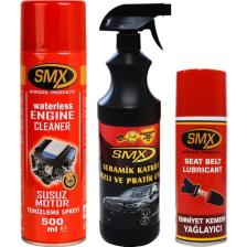 Smx Susuz Motor Temizleme Spreyi / Emniyet Kemeri Yağlayıcı / Seramik Cila / Hızlı Cila / Pratik Cila
