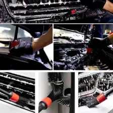 Buffer  Yumuşak Kıllı Iç ve Dış Temizlik Için 5+1 Detaylı Araç Oto Temizlik Bakım Fırça Seti