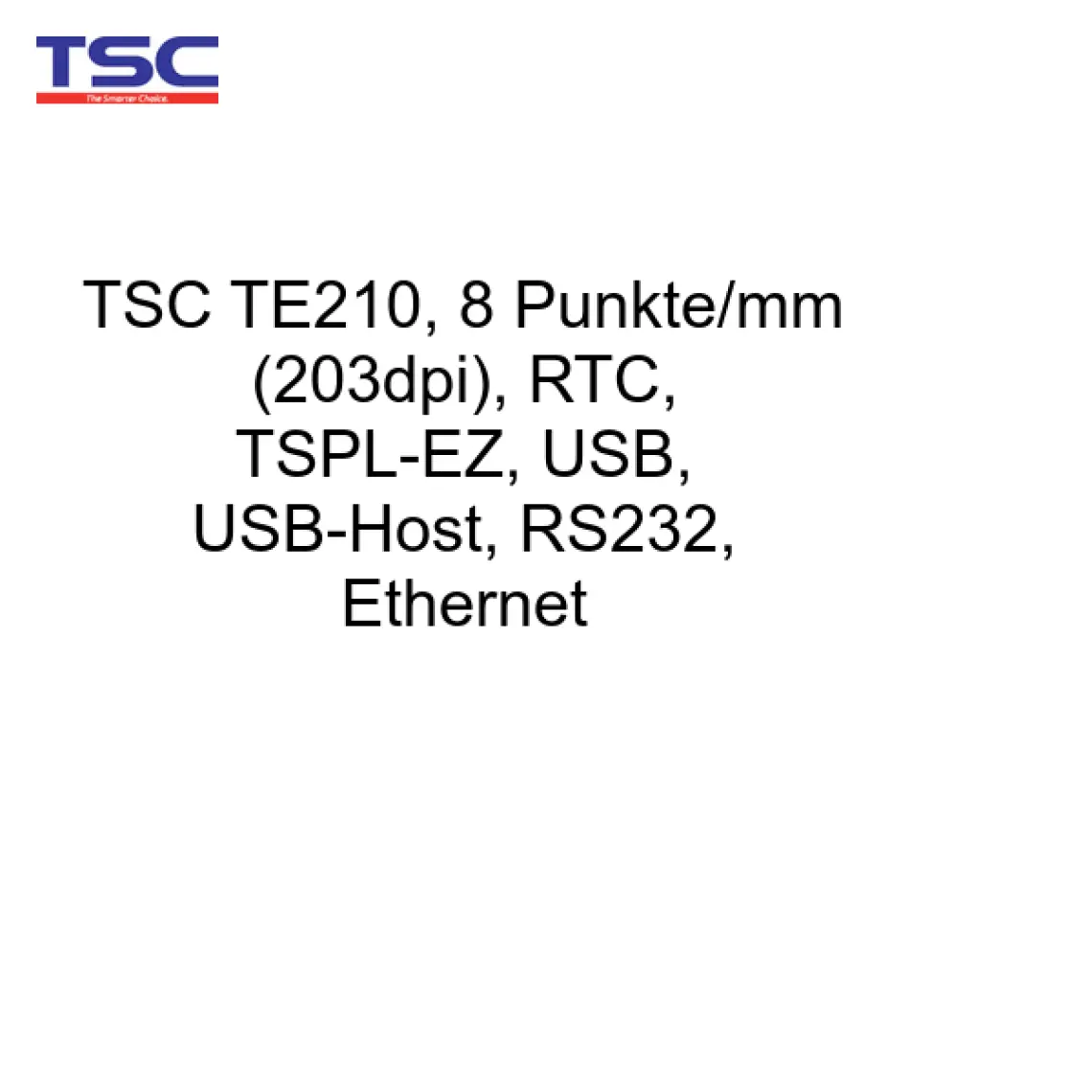Tsc TE210 Barkod Yazıcı