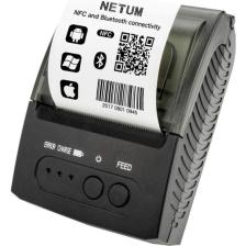Zjiang 58MM Bluetooth Termal Fiş Adisyon ve Makbuz Yazıcı Taşınabilir Kablosuz