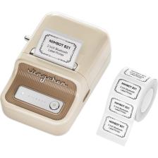Niimbot B21S Bluetooth Taşınabilir Termal Etiket Yazıcı - Krem