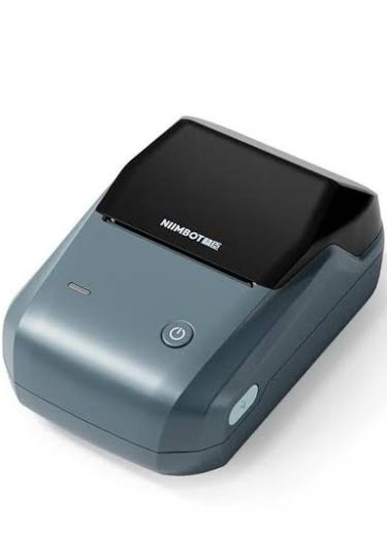 Niimbot B1 Bluetooth Taşınabilir Termal Etiket Yazıcı - Göl Mavisi