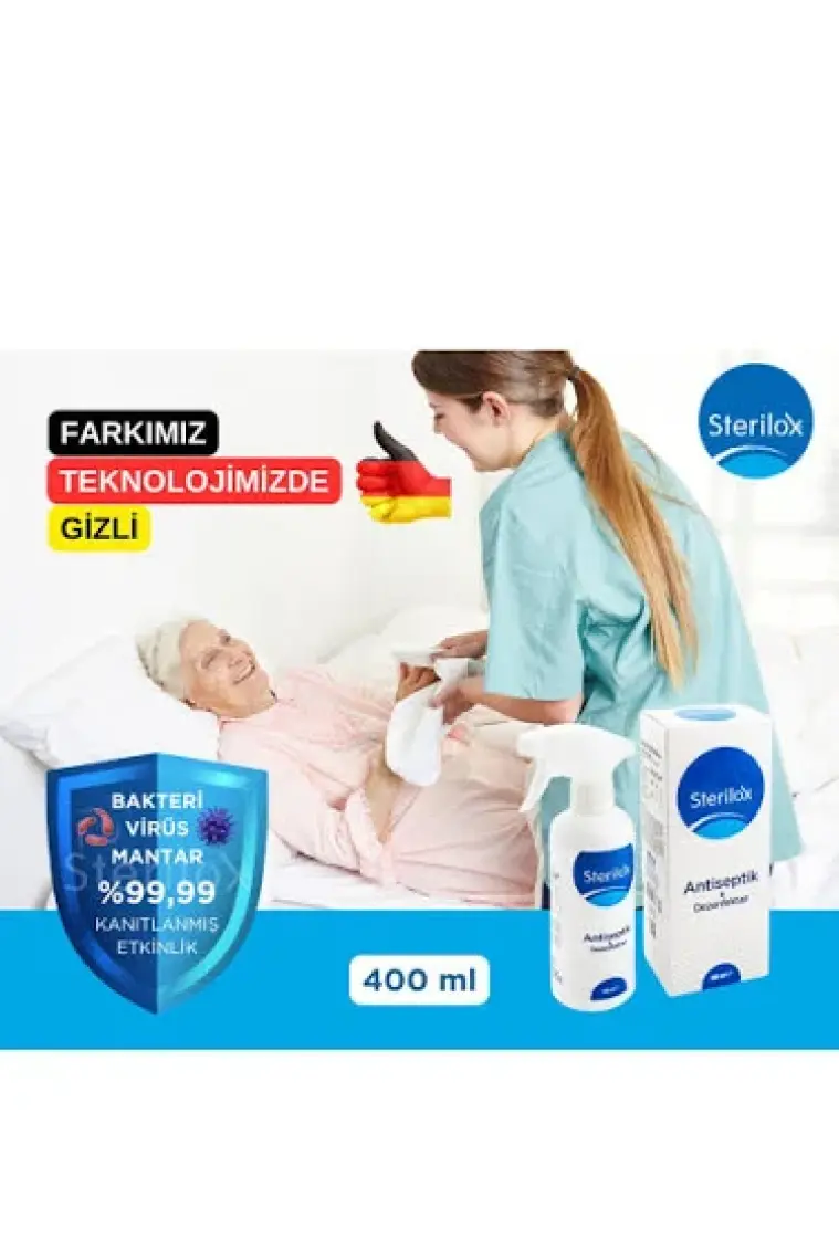 Sterilox Antiseptik & Dezenfektan (Hipokloröz) 400 ml