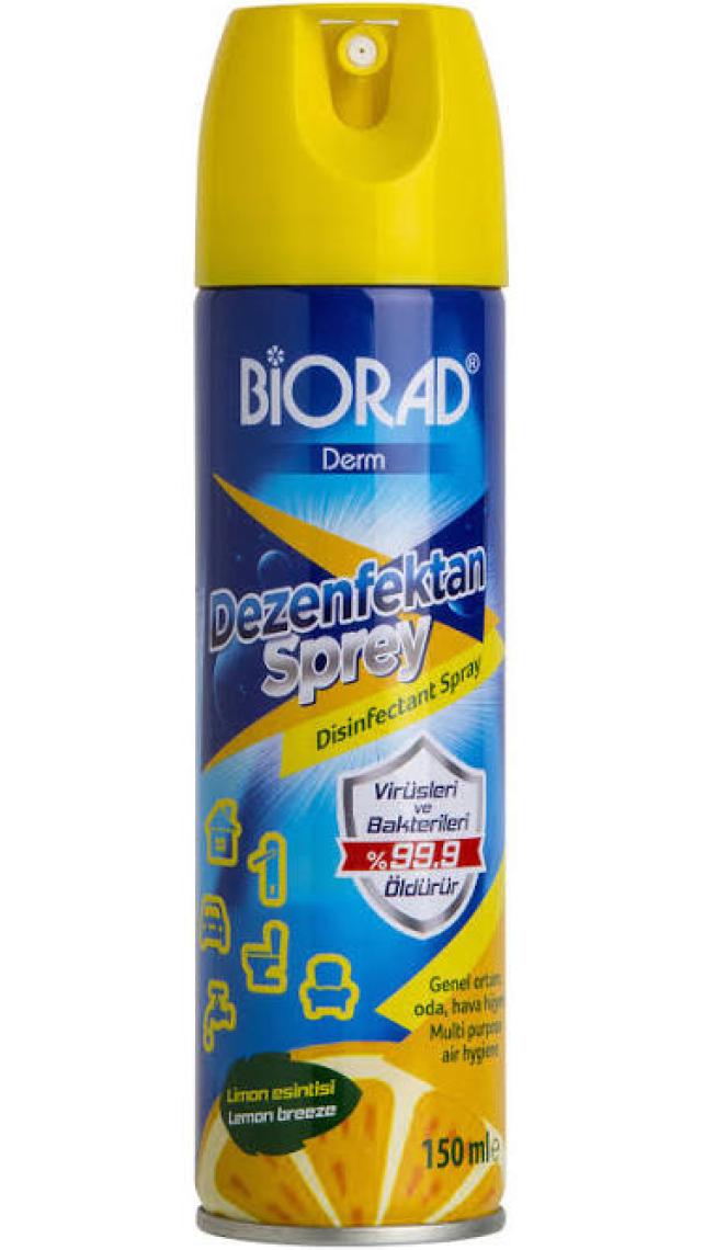 Biorad Dezenfektan Sprey Limon 150 ml