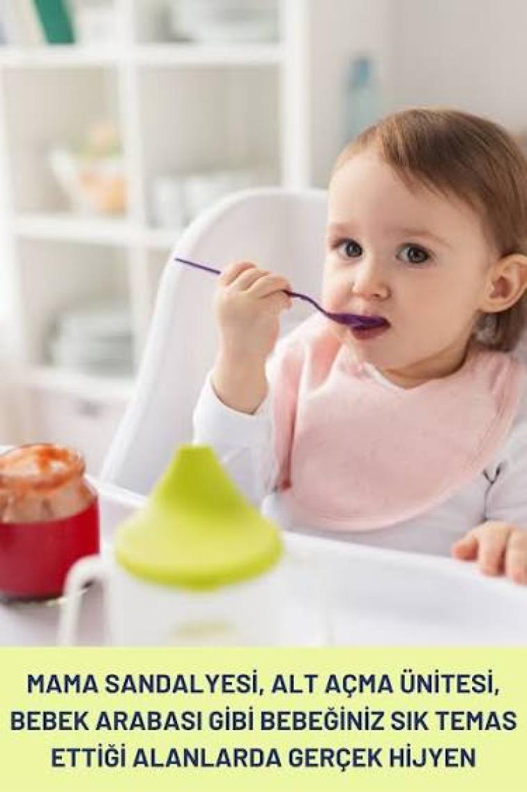 Resteril Hijyen Spreyi Baby&Kids 5'li Set Bebek Çocuk Oyuncak Biberon Emzik Temizleyici Dezenfektan