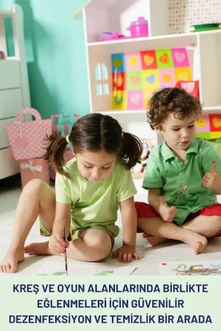 Resteril Hijyen Spreyi Baby&Kids 5'li Set Bebek Çocuk Oyuncak Biberon Emzik Temizleyici Dezenfektan