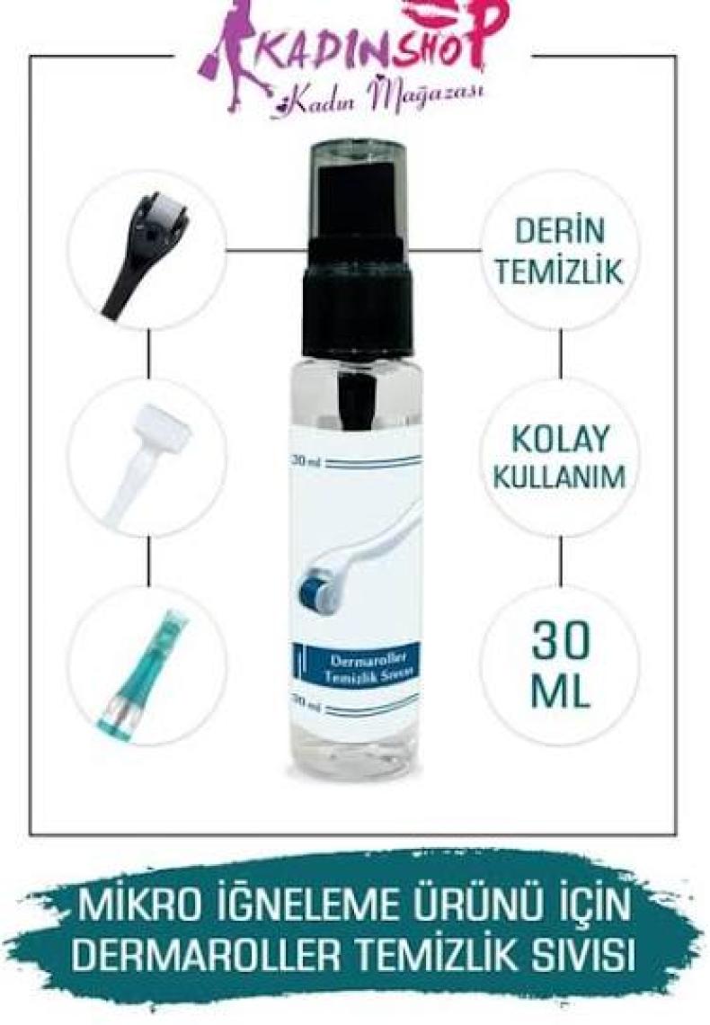 Kadınshop Dermaroller Temizlik Sıvısı Dermapen Dermastamp Dezenfekte Spreyi 30 ml