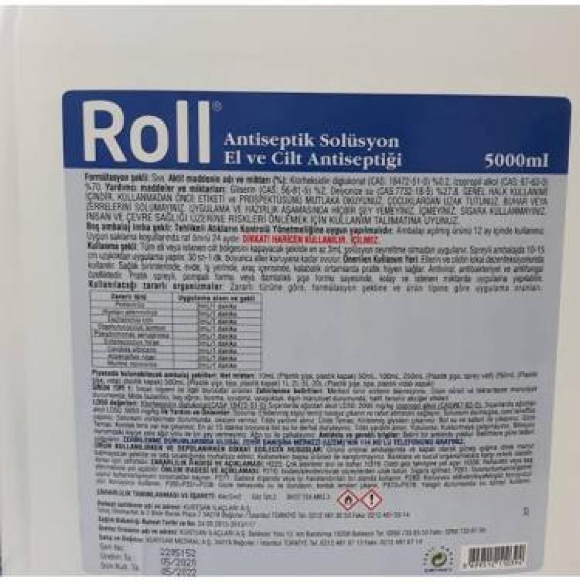 Roll El Dezenfektanı 5 lt
