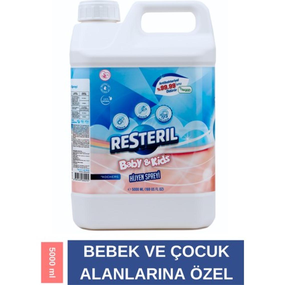 Hijyen Spreyi Baby&Kids 5L Bebek Çocuk Oyuncak Alkolsüz Dezenfektan Sprey