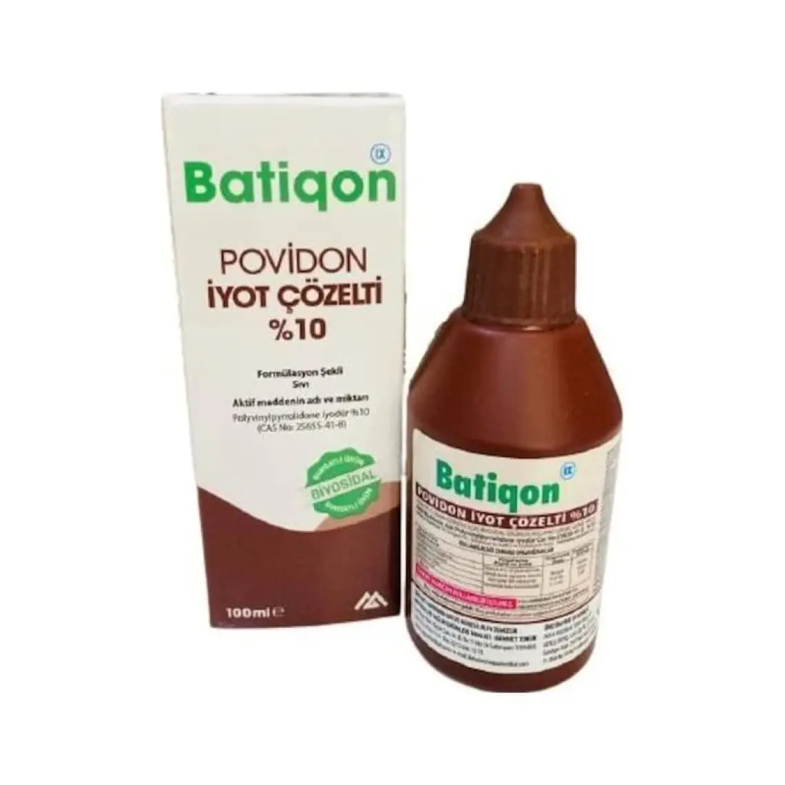 Batiqon Povidon Çözelti 100 ml