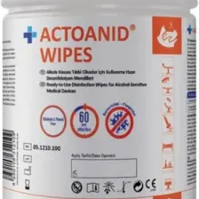 Actoanid Wipes 100 Pcs Dezenfeksiyon Mendili