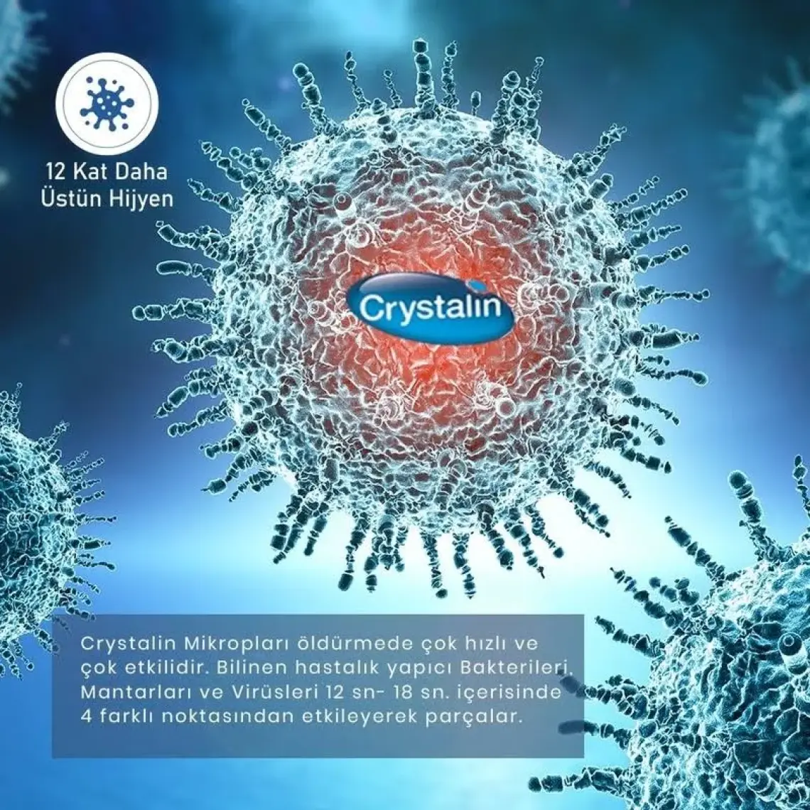 Crystalin Dezenfektan 5 lt