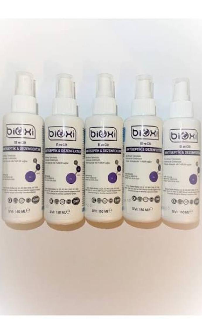 Bioxi El ve Cilt Dezenfektanı - El ve Cilt Antiseptiği 150 ml