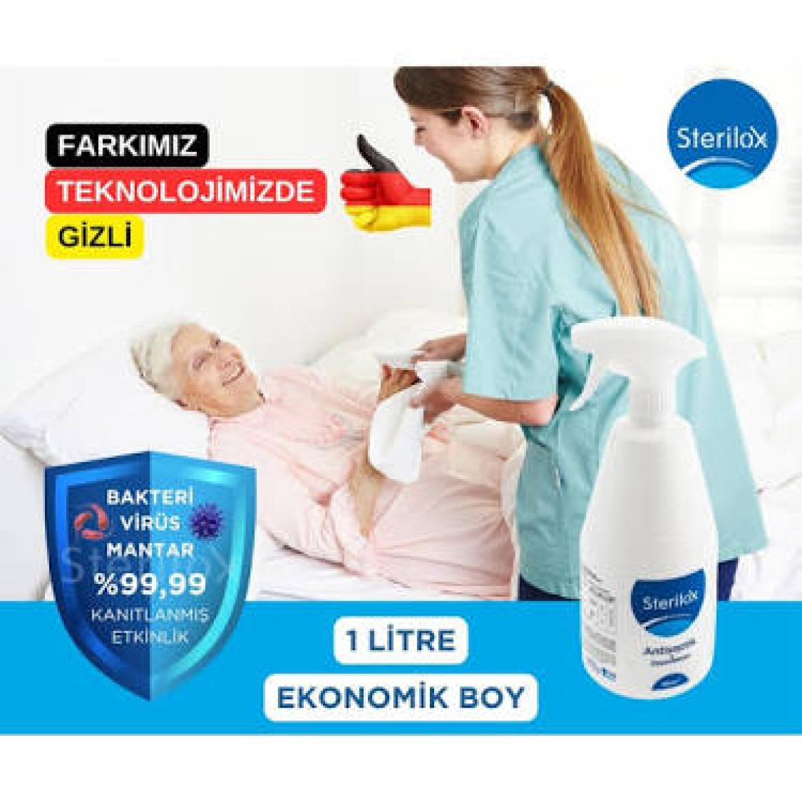 Sterilox Antiseptik & Dezenfektan (Hipokloröz) 1 Litre