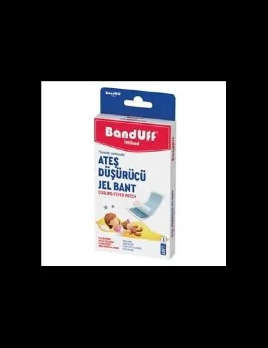 Banduff Isı Düşürücü Jel Bant 3lü