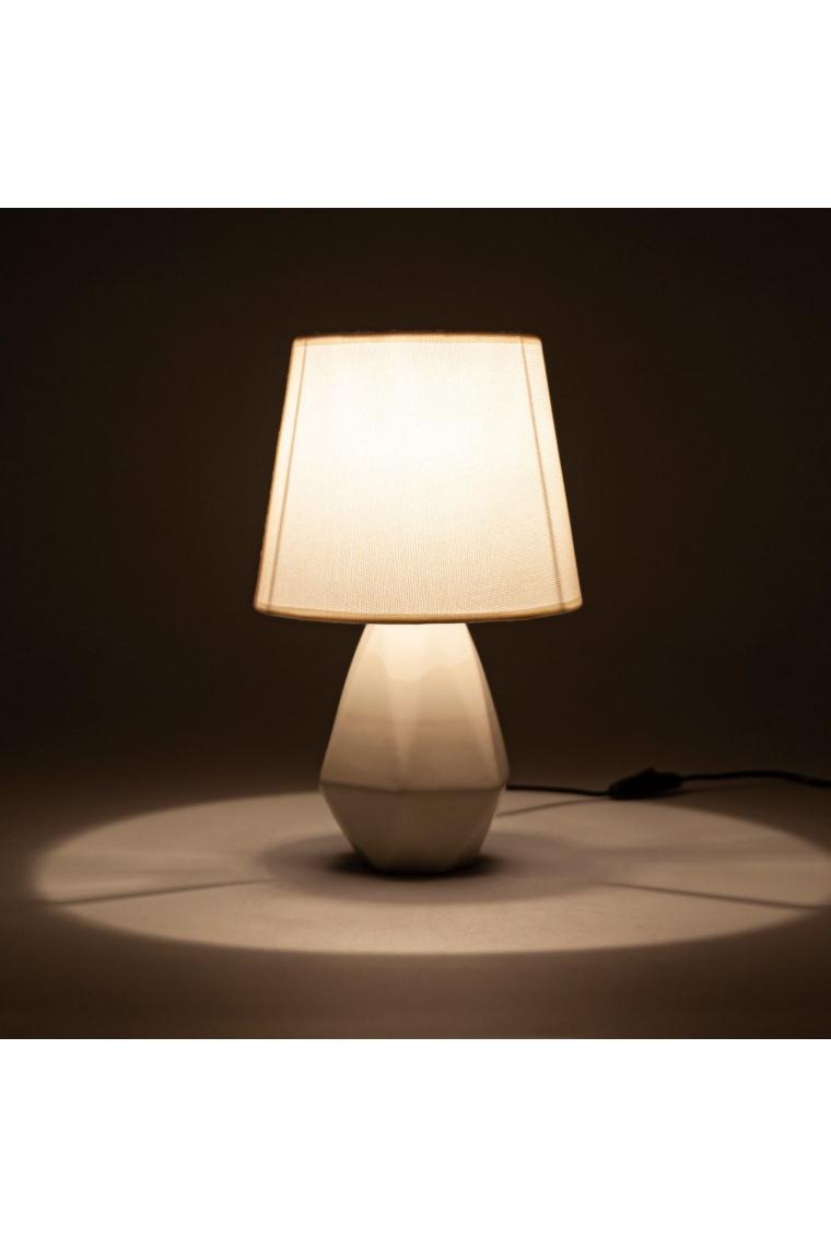 Nisa Luce Candy Seramik Abajur - Krem