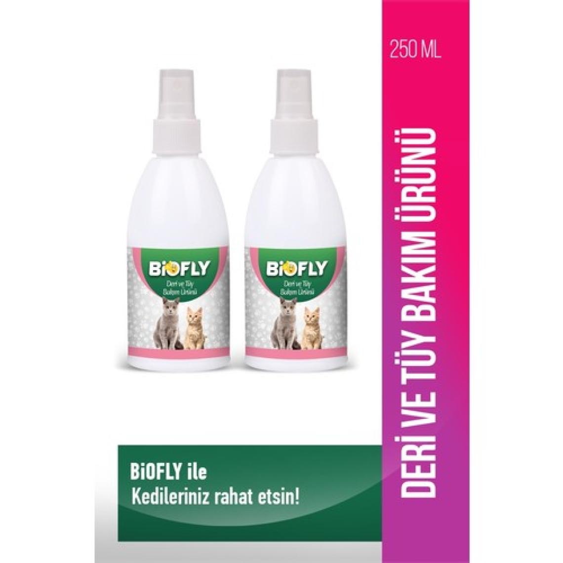 Biofly Kedi Deri ve Tüy Bakım(Bit ve Pire) Spreyi 250 Ml. 2  Adet