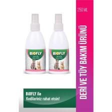 Biofly Kedi Deri ve Tüy Bakım(Bit ve Pire) Spreyi 250 Ml. 2  Adet