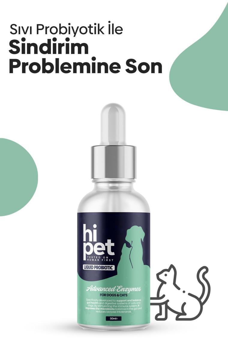 Sıvı Probiyotik Kedi Bağışıklık Güçlendirici Probiyotik 50 Ml.
