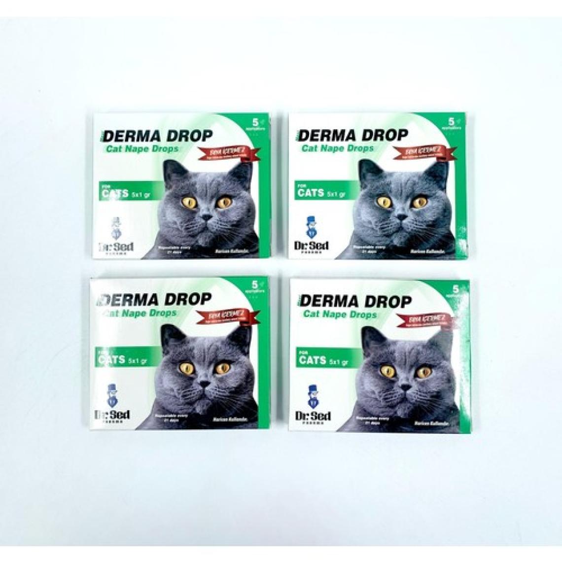 Dr. Sed Maxi Derma Kediler Için Deri Bakım Ürünü 4 Kutu