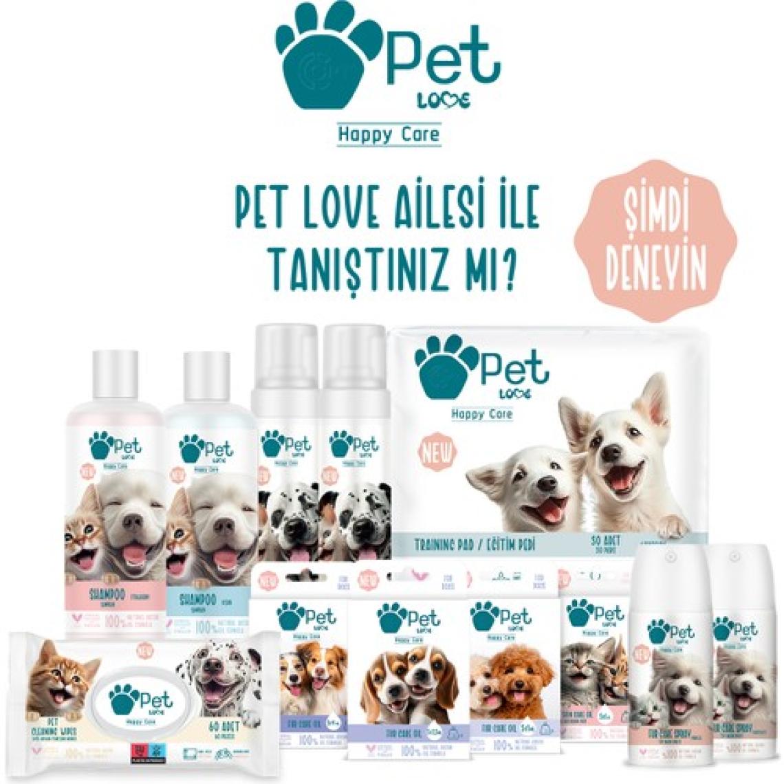 Pet Love Kediler Için Tüy Bakım Yağı 5x1 ml 100% Doğal Argan Yağlı