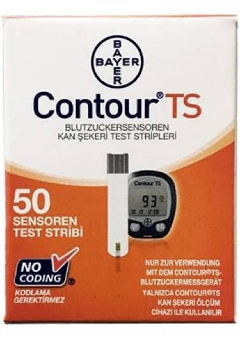 Bayer Contour Ts Kan Şekeri Ölçüm Stribi 50 Adet