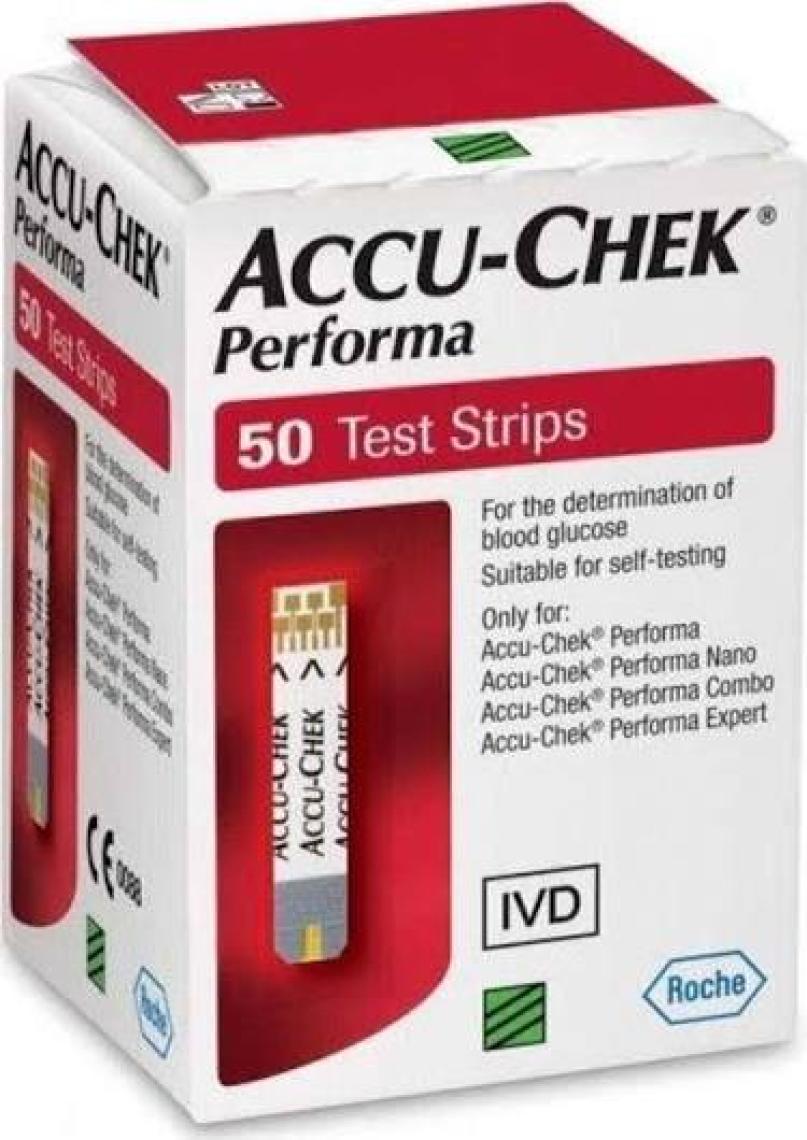 Accu-Chek Performa Nano Strip-50 Adet