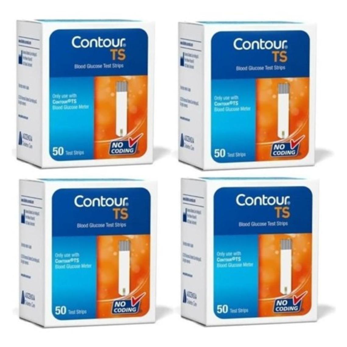 Contour Ts Kan Şekeri Test Stripleri 50 Li - 4 Adet