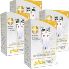 Plusmed Fasttest Test Strib 50'Li - 4 Kutu