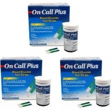 On Call Plus Ölçüm Stribi x 3 Kutu (150 Ölçüm)
