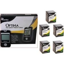 Optima Şeker Ölçümcihazı + 250 Adet Ölçümstribi