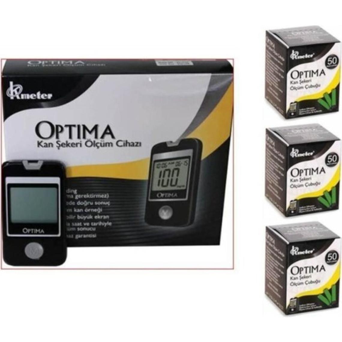 Optima Şeker Ölçümcihazı + 150 Adetölçüm Stribi