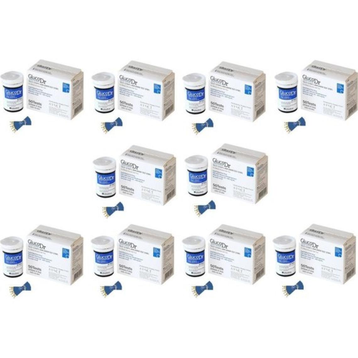 Gluco DR Glucodr Seker Ölçüm Çubuğu Strip 500 Adet