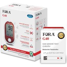 Fora G40 Comfort Şeker Diabet Ölçüm Cihazı + 50 Strip