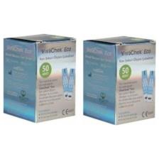 Vivachek Eco Seker Ölçüm Çubuğu/strip 50 Li 2 Adet