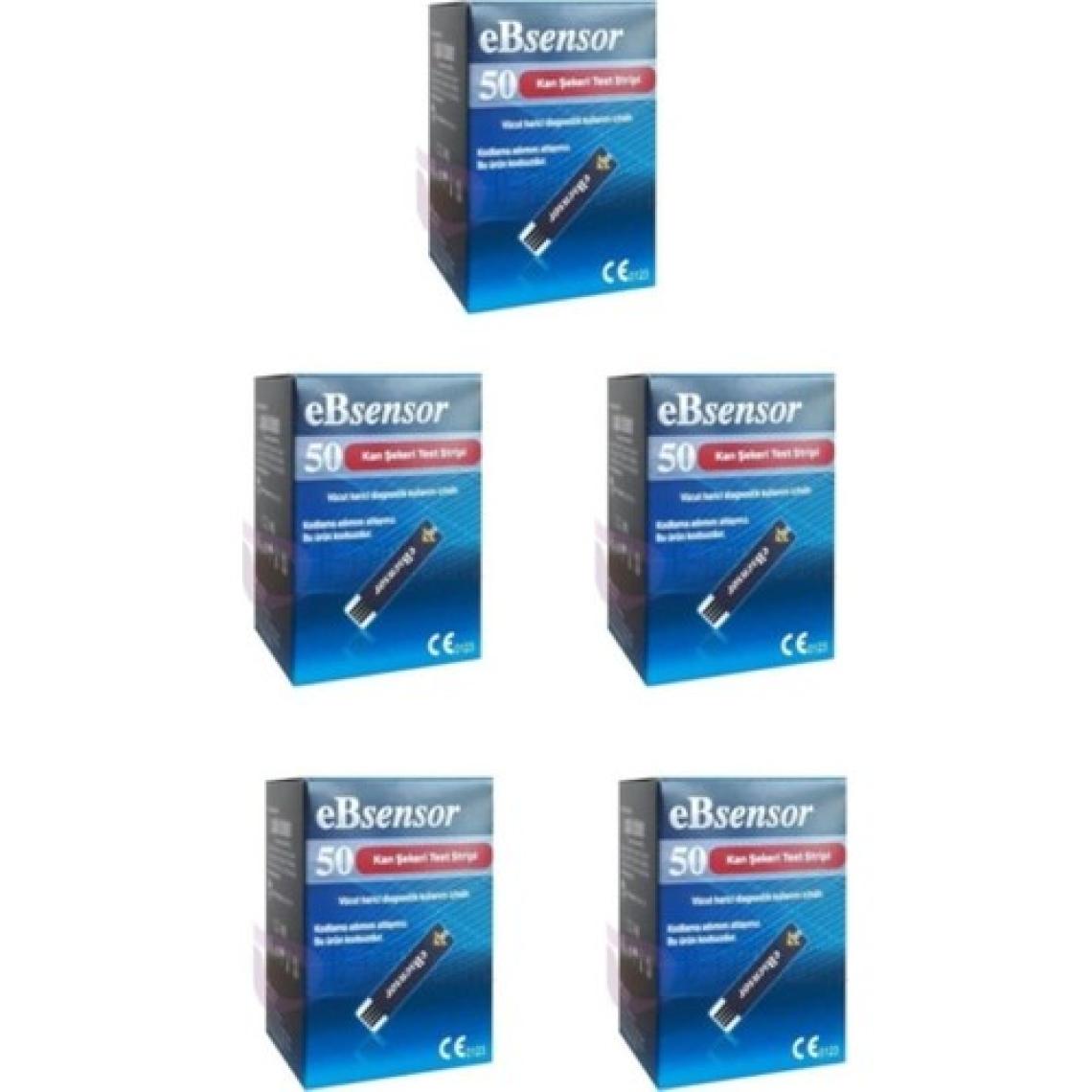 Ebsensor Kan Şeker Ölçümstribi X5 Kutu (250 Ölçüm)