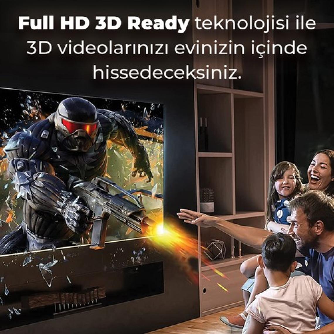 Bix PHD03 8K 60Hz Yüksek Hızlı Ethernet ve HDMI Kablosu 3 Metre