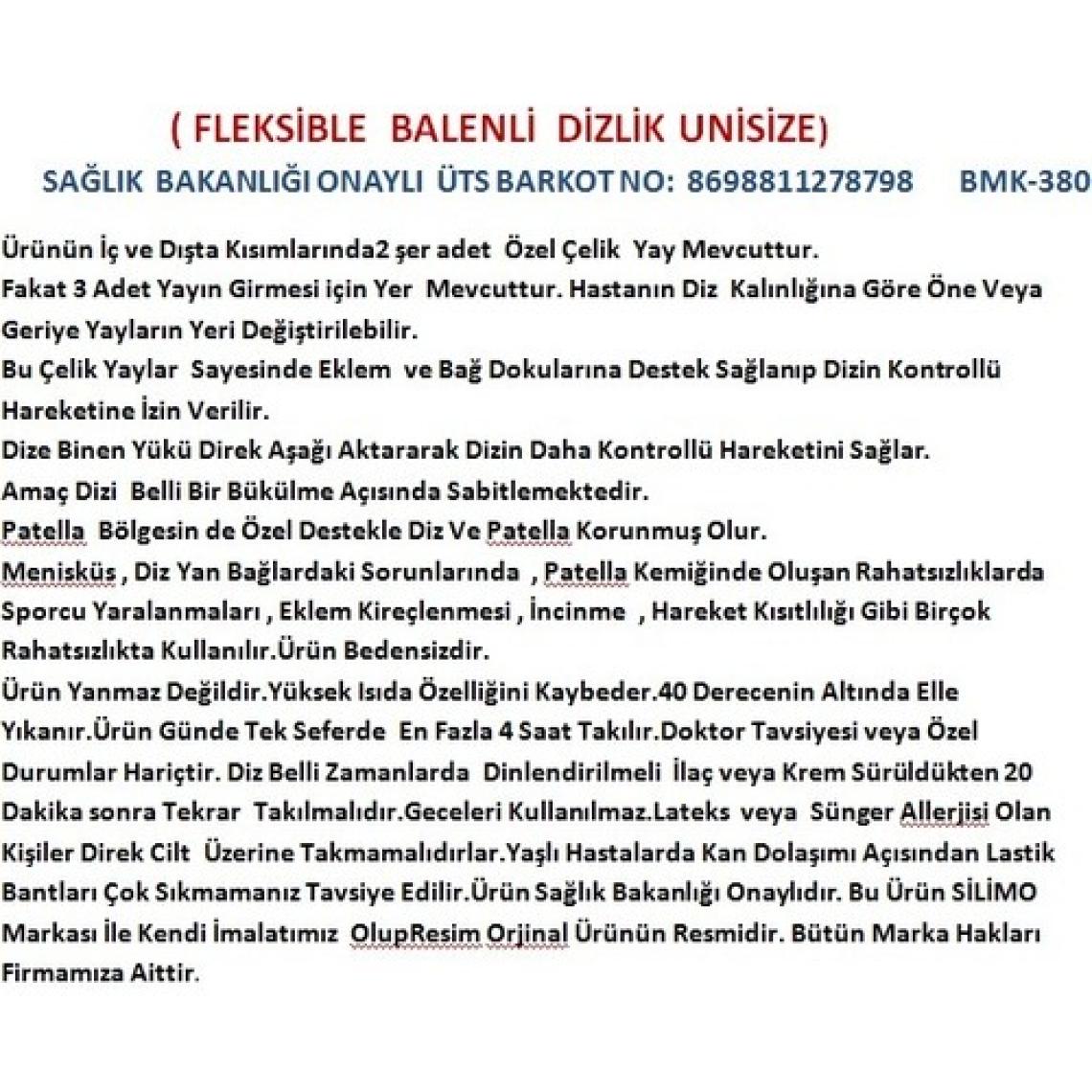 Başarı Ortopedi Diz Sıvı Su Toplaması İçin Patella Destekli Menisküs Dizlik Diz Bandajı Bandı