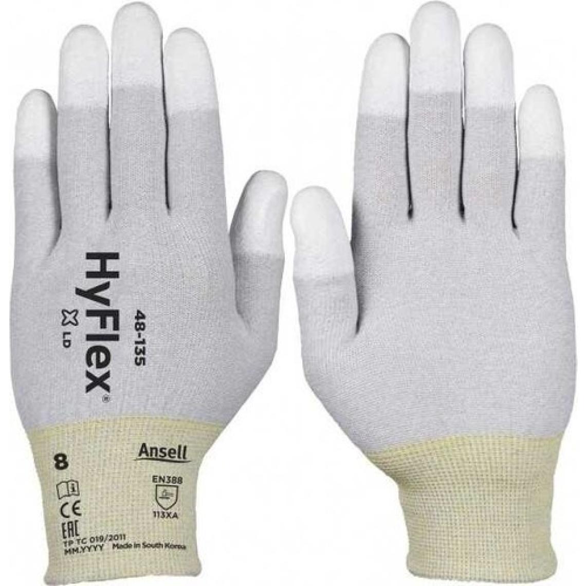 Ansell Hyflex 48-135 Antistatik Mekanik ve Montaj İş Eldiveni