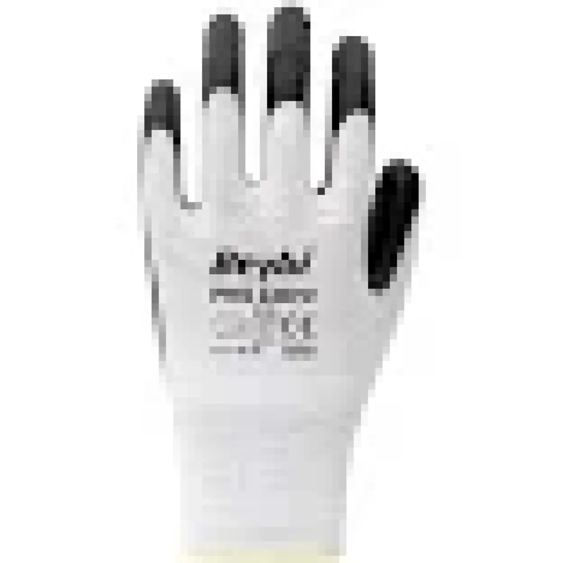 Beybi Pn5 Zebra Kırmızı Polyester Örme Nitril Eldiven