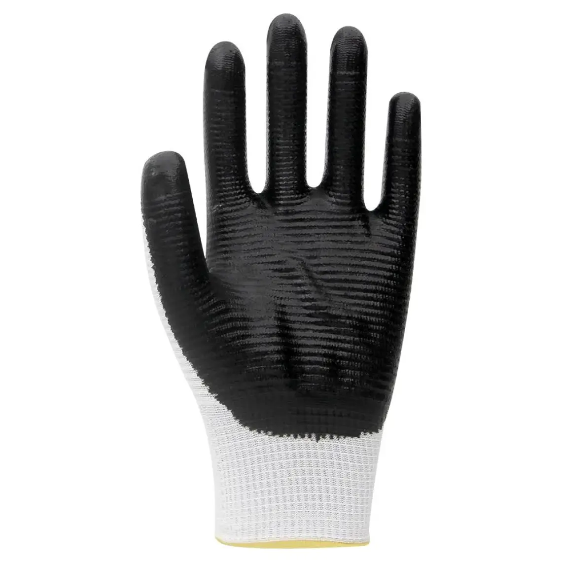 Beybi Pn5 Zebra Kırmızı Polyester Örme Nitril Eldiven