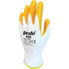 Beybi Pn5 Nitril Sarı Eldiven