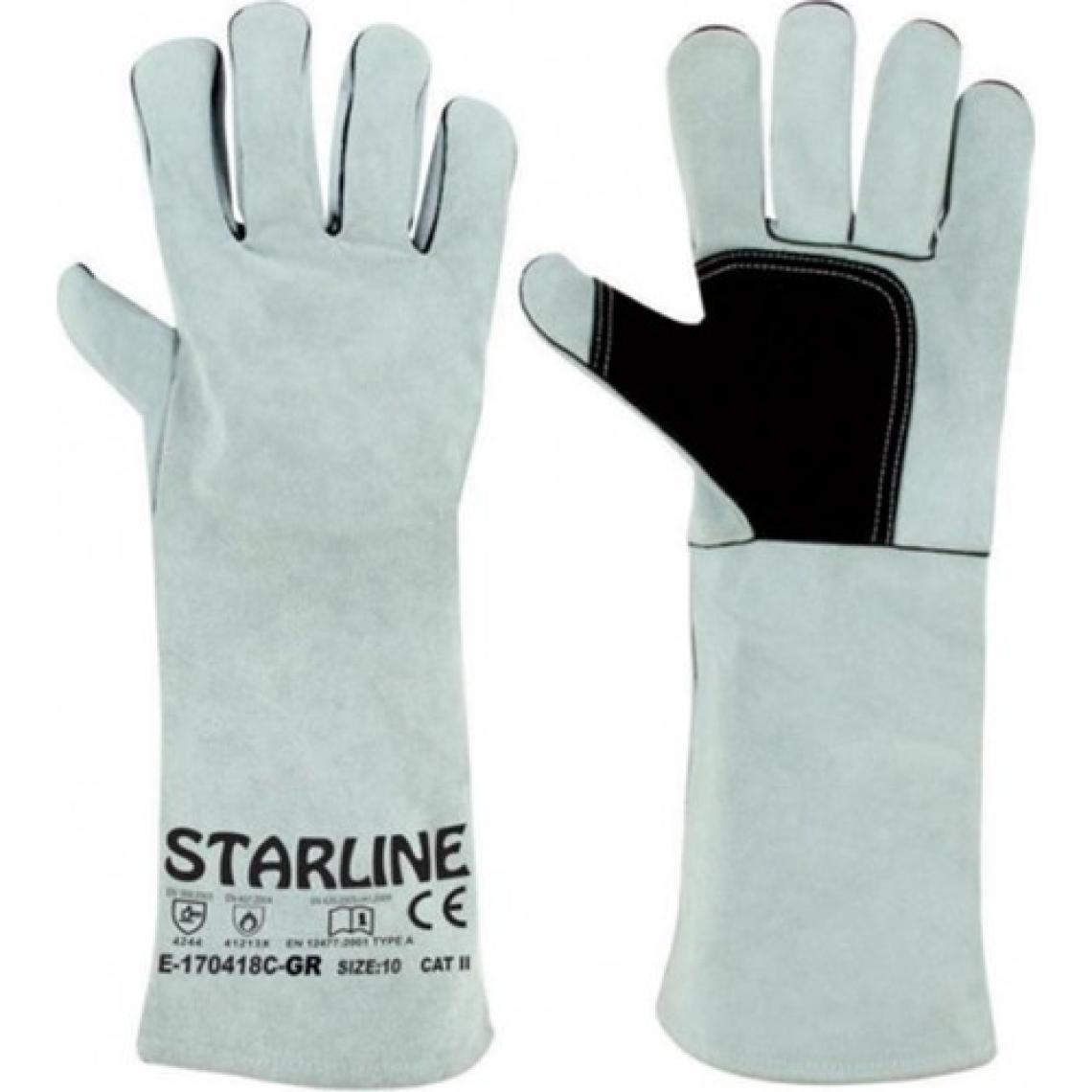 Starline E-170418C-GR Kaynak Eldiveni
