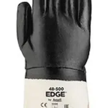 Ansell Edge 48-500 Yağ ve Sıvı Tutmaz Aşınma Dirençli Nitril Iş Eldiveni