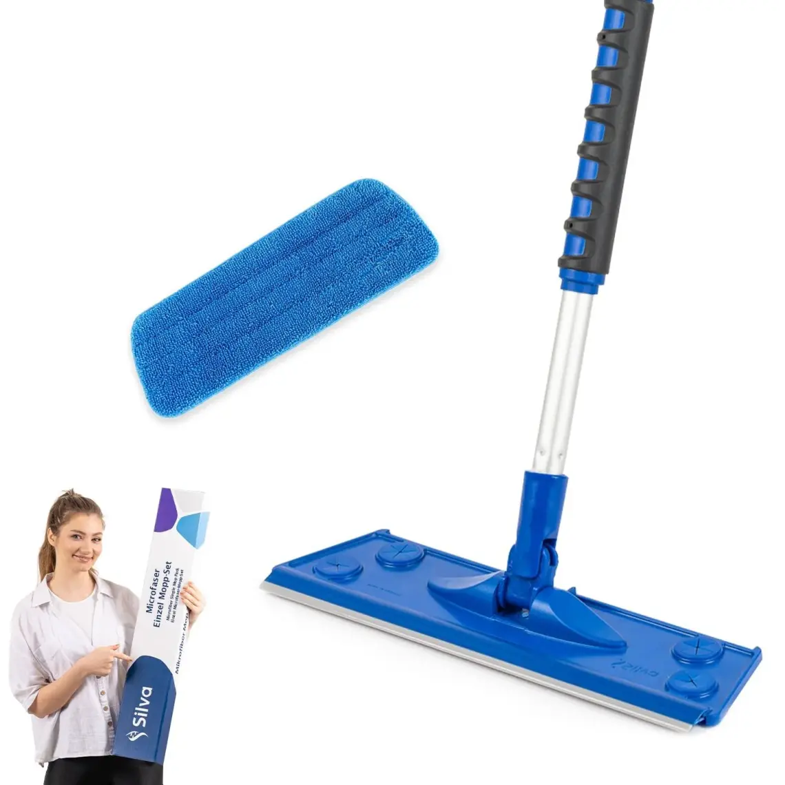 Silva Tekli Duvar Mop Set