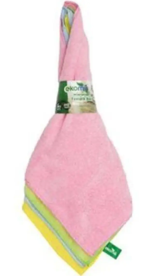 Ekomis Mikrofiber Bez 4'lü