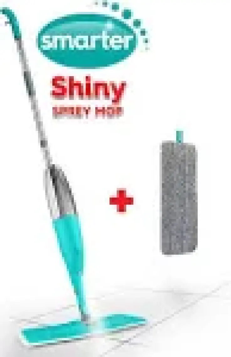 Smarter Shiny Sprey Mop + Yedek Mop